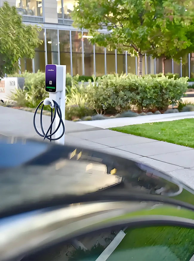 Charging stations for commercial premises