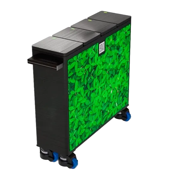 4 Cabinets battery switching station for E-Bikes and Scooters
