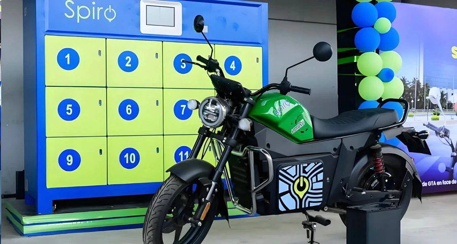 Swappable Batteries Motorcycle