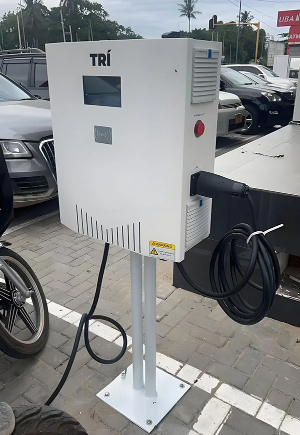 60 kW multi‑gun DC fast charging station Solution